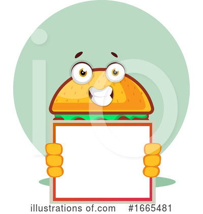 Royalty-Free (RF) Cheeseburger Clipart Illustration by Morphart Creations - Stock Sample #1665481