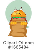 Cheeseburger Clipart #1665484 by Morphart Creations