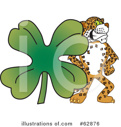 Royalty-Free (RF) Cheetah Character Clipart Illustration by Mascot Junction - Stock Sample #62876