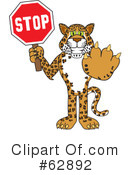 Cheetah Character Clipart #62892 by Mascot Junction
