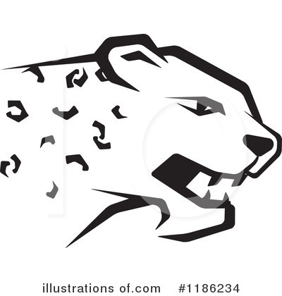 Royalty-Free (RF) Cheetah Clipart Illustration by Lal Perera - Stock Sample #1186234