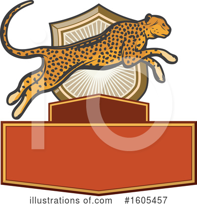 Royalty-Free (RF) Cheetah Clipart Illustration by Vector Tradition SM - Stock Sample #1605457