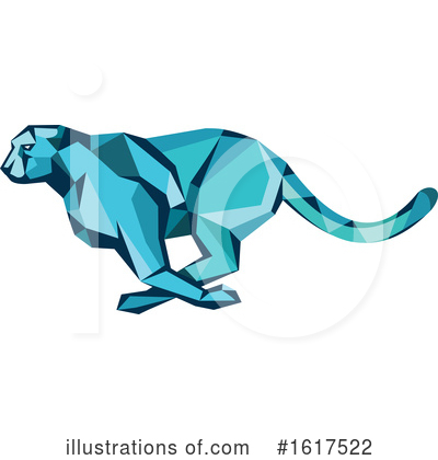 Royalty-Free (RF) Cheetah Clipart Illustration by patrimonio - Stock Sample #1617522