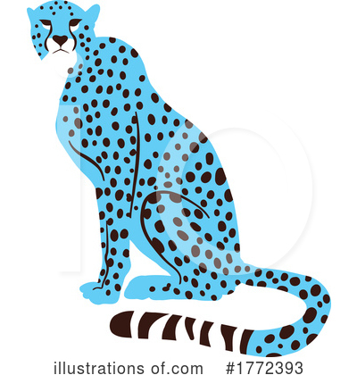 Royalty-Free (RF) Cheetah Clipart Illustration by Prawny - Stock Sample #1772393