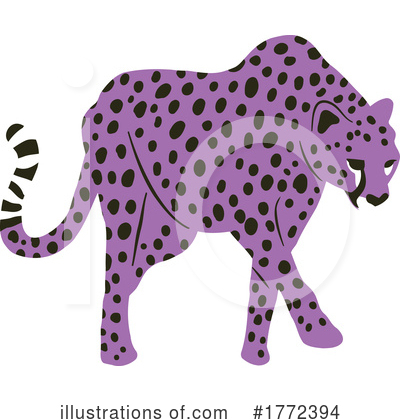 Royalty-Free (RF) Cheetah Clipart Illustration by Prawny - Stock Sample #1772394