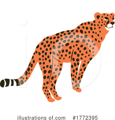 Royalty-Free (RF) Cheetah Clipart Illustration by Prawny - Stock Sample #1772395