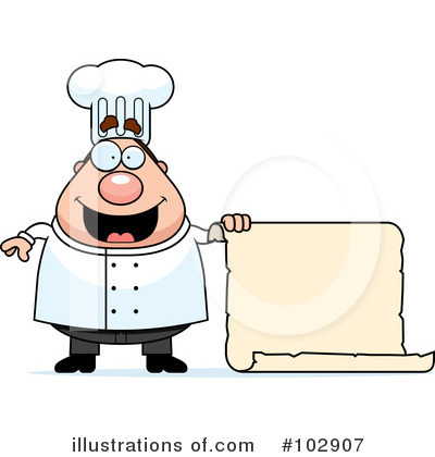 Royalty-Free (RF) Chef Clipart Illustration by Cory Thoman - Stock Sample #102907