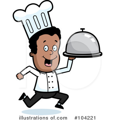 Royalty-Free (RF) Chef Clipart Illustration by Cory Thoman - Stock Sample #104221