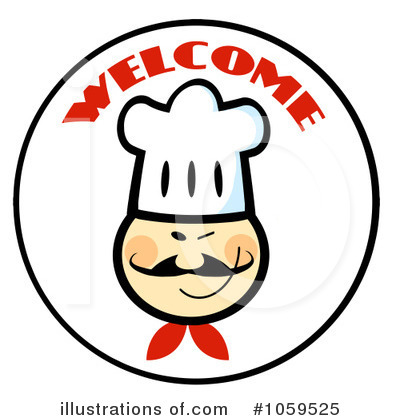 Royalty-Free (RF) Chef Clipart Illustration by Hit Toon - Stock Sample #1059525
