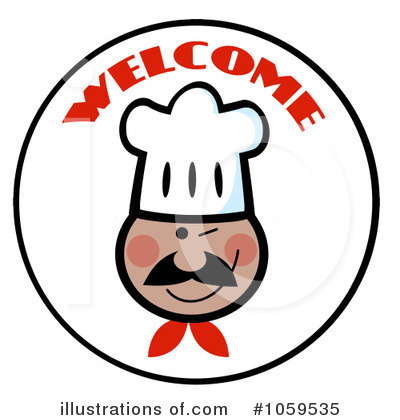 Royalty-Free (RF) Chef Clipart Illustration by Hit Toon - Stock Sample #1059535