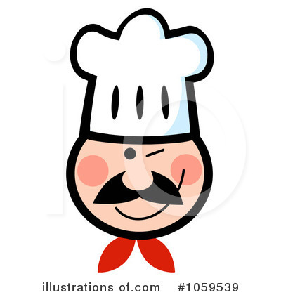 Royalty-Free (RF) Chef Clipart Illustration by Hit Toon - Stock Sample #1059539