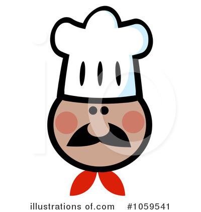 Royalty-Free (RF) Chef Clipart Illustration by Hit Toon - Stock Sample #1059541