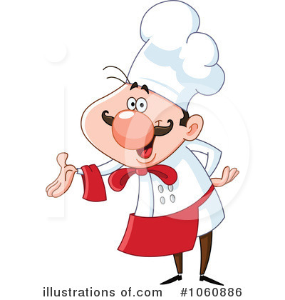 Royalty-Free (RF) Chef Clipart Illustration by yayayoyo - Stock Sample #1060886