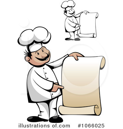 Royalty-Free (RF) Chef Clipart Illustration by Vector Tradition SM - Stock Sample #1066025