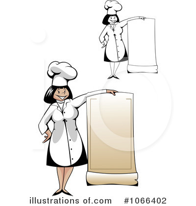 Royalty-Free (RF) Chef Clipart Illustration by Vector Tradition SM - Stock Sample #1066402