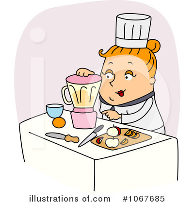 Royalty-Free (RF) Chef Clipart Illustration by BNP Design Studio - Stock Sample #1067685