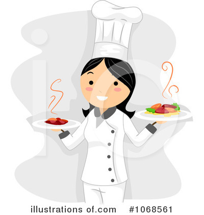 Royalty-Free (RF) Chef Clipart Illustration by BNP Design Studio - Stock Sample #1068561