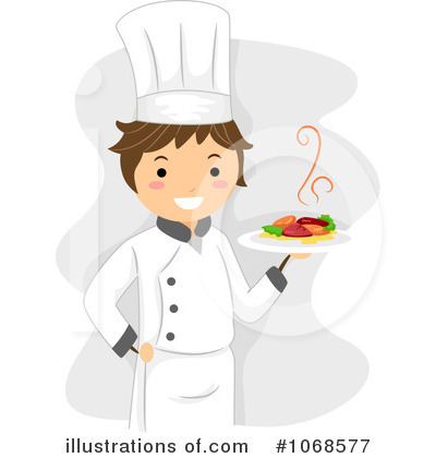 Royalty-Free (RF) Chef Clipart Illustration by BNP Design Studio - Stock Sample #1068577