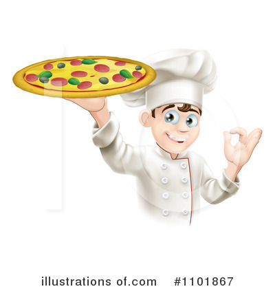 Pizza Clipart #1101867 by AtStockIllustration