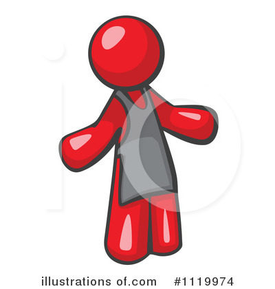 Royalty-Free (RF) Chef Clipart Illustration by Leo Blanchette - Stock Sample #1119974