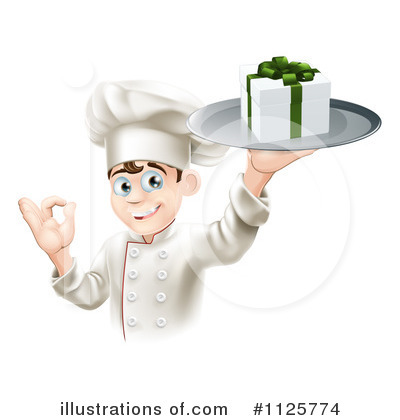Royalty-Free (RF) Chef Clipart Illustration by AtStockIllustration - Stock Sample #1125774