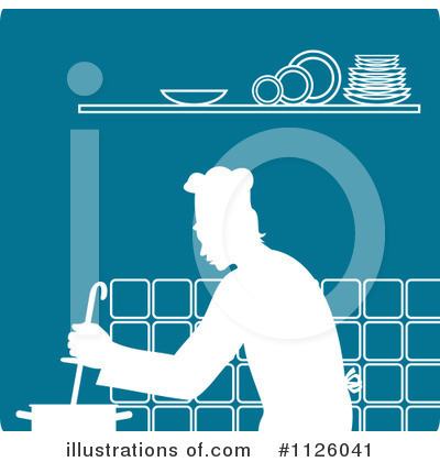 Royalty-Free (RF) Chef Clipart Illustration by Vector Tradition SM - Stock Sample #1126041