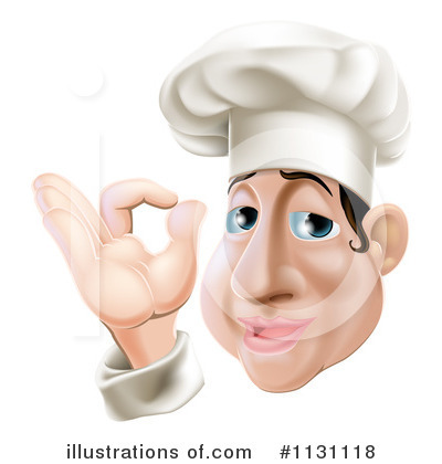Royalty-Free (RF) Chef Clipart Illustration by AtStockIllustration - Stock Sample #1131118