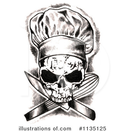 Royalty-Free (RF) Chef Clipart Illustration by LoopyLand - Stock Sample #1135125