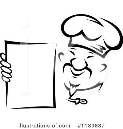 Royalty-Free (RF) Chef Clipart Illustration by Vector Tradition SM - Stock Sample #1139887