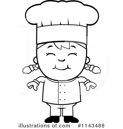 Royalty-Free (RF) Chef Clipart Illustration by Cory Thoman - Stock Sample #1143488