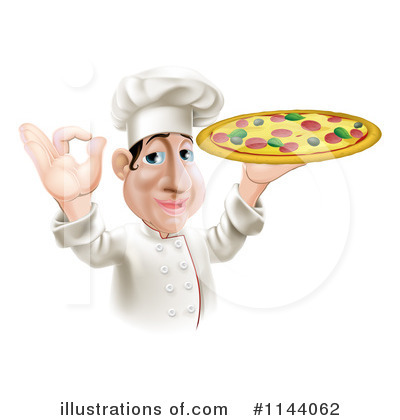 Royalty-Free (RF) Chef Clipart Illustration by AtStockIllustration - Stock Sample #1144062
