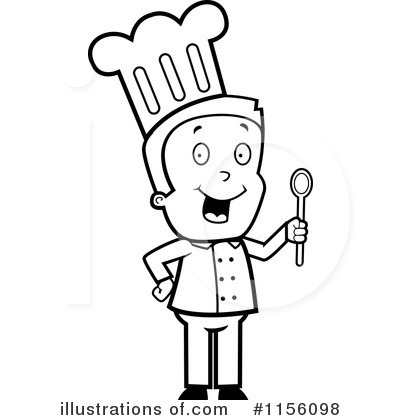 Royalty-Free (RF) Chef Clipart Illustration by Cory Thoman - Stock Sample #1156098