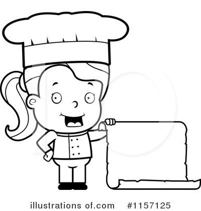 Royalty-Free (RF) Chef Clipart Illustration by Cory Thoman - Stock Sample #1157125