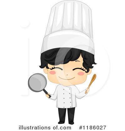 Royalty-Free (RF) Chef Clipart Illustration by BNP Design Studio - Stock Sample #1186027