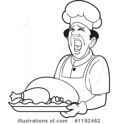 Royalty-Free (RF) Chef Clipart Illustration by Lal Perera - Stock Sample #1192462