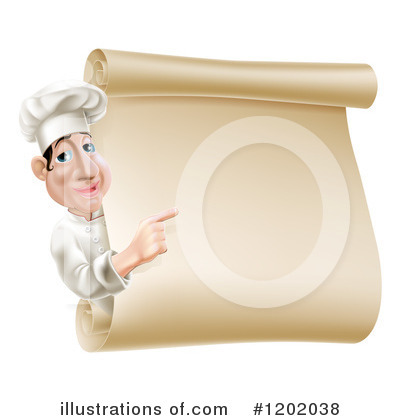 Royalty-Free (RF) Chef Clipart Illustration by AtStockIllustration - Stock Sample #1202038