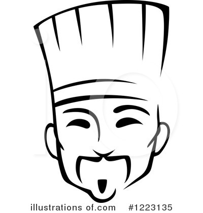 Royalty-Free (RF) Chef Clipart Illustration by Vector Tradition SM - Stock Sample #1223135