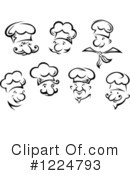 Chef Clipart #1224793 by Vector Tradition SM