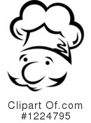 Chef Clipart #1224795 by Vector Tradition SM