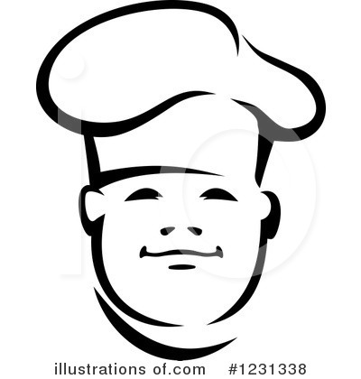 Royalty-Free (RF) Chef Clipart Illustration by Vector Tradition SM - Stock Sample #1231338