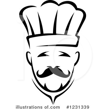 Royalty-Free (RF) Chef Clipart Illustration by Vector Tradition SM - Stock Sample #1231339