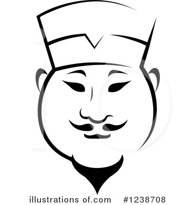 Royalty-Free (RF) Chef Clipart Illustration by Vector Tradition SM - Stock Sample #1238708