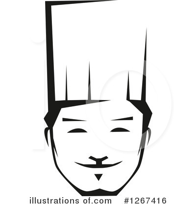 Royalty-Free (RF) Chef Clipart Illustration by Vector Tradition SM - Stock Sample #1267416