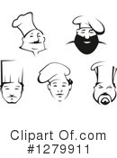 Chef Clipart #1279911 by Vector Tradition SM