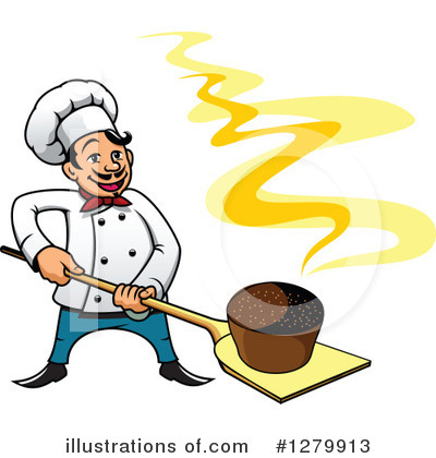 Royalty-Free (RF) Chef Clipart Illustration by Vector Tradition SM - Stock Sample #1279913