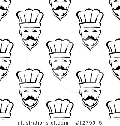 Royalty-Free (RF) Chef Clipart Illustration by Vector Tradition SM - Stock Sample #1279915