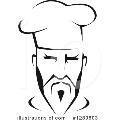Royalty-Free (RF) Chef Clipart Illustration by Vector Tradition SM - Stock Sample #1289803