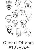 Chef Clipart #1304524 by Vector Tradition SM