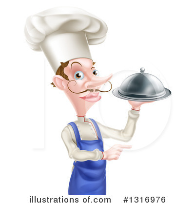 Royalty-Free (RF) Chef Clipart Illustration by AtStockIllustration - Stock Sample #1316976