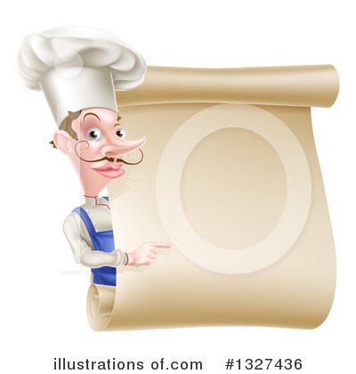 Royalty-Free (RF) Chef Clipart Illustration by AtStockIllustration - Stock Sample #1327436